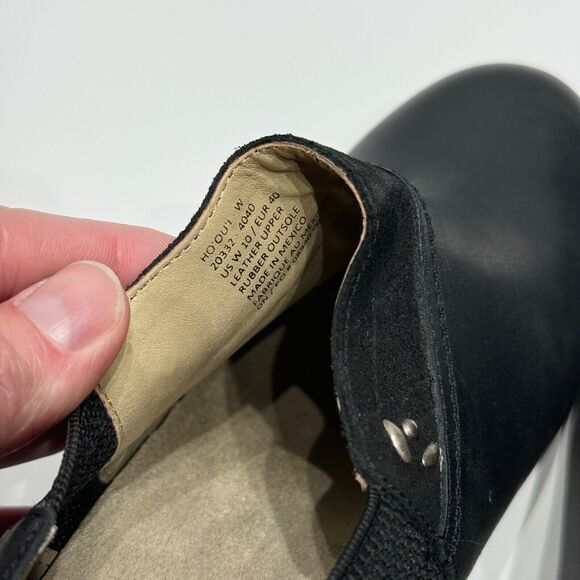 OluKai Ho Oui Women’s Ankle Booties Boots Comfort Shoes Black Leather Size 10 - Picture 15 of 15